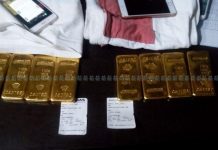 ८ किलो सुनसहित २ जना पक्राउ