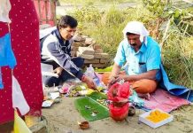 गुप्ता मेयर द्वारा काली मन्दिरको शिलान्यास