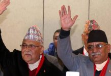 पाँच वर्षलाई ओली नै प्रधानमन्त्री ः प्रचण्ड