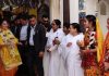 विवाहपञ्चमीमा अयोध्याबाट आएका जन्तीलाई राष्ट्रपति भण्डारीले भव्य स्वागत गरे