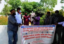 गढीमाई नगरपालिकाले विपन्न गरीव ,ज्यालदारी परिवारलाई ९ सय राहत