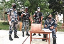 सशस्त्र प्रहरीले साढे ९ किलो लागु औषध गाँजा बरामद