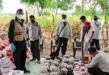 दया फाउन्डेशन र भीसिएन नामक संस्थाद्वारा राहत सामाग्री वितरण
