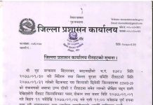 रौतहट पूर्ण रुपमा बन्द