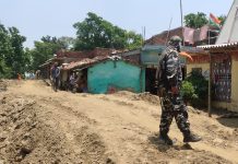 लकडाउनको मौका छोप्दै दशगजा क्षेत्रमा अवैध बाँध विस्तार गर्दै भारत