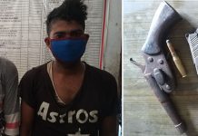 सर्लाहीमा दुईजना हतियारसहित पक्राउ
