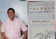 रौतहटमा PCR मेसिनको लागि गढिमाई नगरपालिकाको मेयर यादवले गरे ५ लाख सहयोग ।