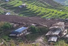 सिन्धुपाल्चोकमा रातभर वर्षा, विहानै भूकम्पको ठुलो धक्का