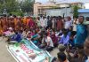 जाहेरी दर्ता गराउन दलित समुदायद्धारा प्रहरी कार्यालय घेराउ गरी धर्ना प्रदर्शन
