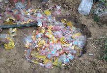 लाखौं रुपैया बराबरको पटाखाहरु नस्ट