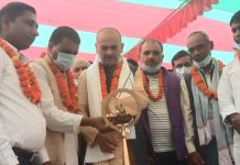 ईनरवारीमा दिपावली तथा छठ पर्वको अवसरमा जसपाद्वारा शुभकामना आदानप्रदान कार्यक्रम सम्पन्न