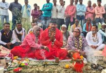मेयर मेहता द्वारा एकै दिन बिधालय, मन्दिर र नगरपालिका भवनको शिलान्या