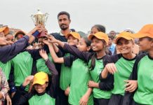 महिला मैत्रीपुर्ण खेल प्रतियोगितामा रौतहटको आइबिए क्रिकेट टिम बिजय