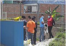 बोराभित्र भेटियो मानिसको एउटा खुट्टा