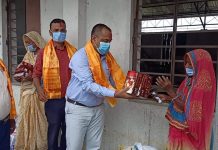 WHH को आर्थिक सहयोगमा आसमान नेपालद्वारा कुपोशित बालबालिकाहरुलाई राहत सामाग्री बितरण