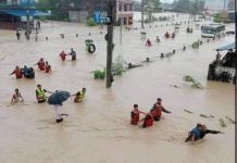 देशभर बाढी र पहिरोको बितण्डा, हजारौं घर डुबानमा