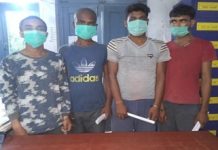 रौतहटबाट कटुवा पेस्तोलसहित ४ जना पक्राउ