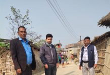 प्रमुख प्रशासकीय अधिकृत गुप्ताद्वारा योजनाको अनुगमन