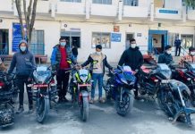 उपत्यकाबाट मोटरसाईकल चोर्ने गिरोहका ७ जना पक्राउ