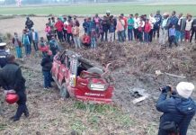स्कोरपियो जीप दुर्घटनामा ज्यान गुमाउनेको संख्या ६ जना मुत्यु
