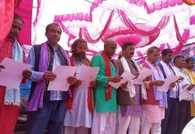 राजदेवीका मेयर यादवले उपमेयर सहित नवनिर्वाचित जनप्रतिनिधिलाई गराए सपथग्रहण ।