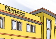 विद्यालयको भवन पेन्ट प्रअले चोरी गरी लगिरहेको अवस्थामा पक्राउ