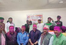 पत्रकार महासंघद्धारा आयोजित होली मिलनमा रमाए रौतहटको पत्रकार