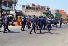 गरुडामा झडप, ६ जना प्रहरी घाइते