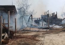 रौतहटमा भीषण आगलागी, २१ बढी घर जलेर नष्ट