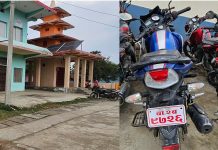 चोरीको मोटरसाइकल चढ्ने सशस्त्र प्रहरीका सप्रनी खड्कालाई जोगाउन विभागिय चलखेल
