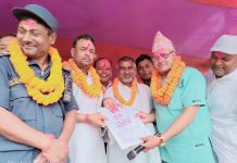 बृन्दावनमा ३८ दिनपछि तोडियो रिले अनशन