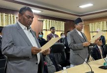 उपेन्द्र यादवले लिए सपथ
