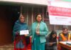 रौतहटमा माण्डवी संस्था द्वारा राहत सामाग्री बितरण