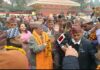 रौतहटमा राजा ज्ञानेन्द्र शाहको स्वागतमा हजारौं सहभागी