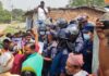 शहिदनगर नगरपालिका तनावग्रस्त, भारी सँख्यामा प्रहरी परिचालन