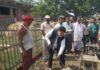 नगर प्रमुखले गरे सडक शिलान्यास