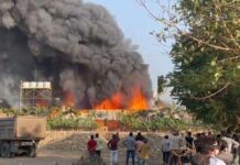 भारतको राजकोटमा भीषण आगलागी हुँदा २८ जनाको मृत्यु