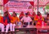 नगर प्रमुख जयसवालद्वारा प्रशासकीय भवन शिलान्यास