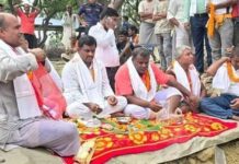 वृन्दावन नगरपालिकाको वडा नम्बर ३ को वडा कार्यालयको भवन शिलान्यास