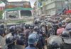 ट्रककाे ठक्करबाट स्कुटर चालकको मृत्यु भएपछि स्थिति तनावग्रस्त
