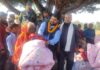 जाडोबाट जोगाउन फाइबर कम्बल वितरण