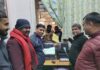प्रादेशिक अस्पताल गौरमा बारकोड प्रिन्टर मेसिन उद्घाटन