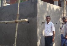 राम जानकी मठको कम्पाउन्ड वाल र गेट निर्माण अन्तिम चरणमा
